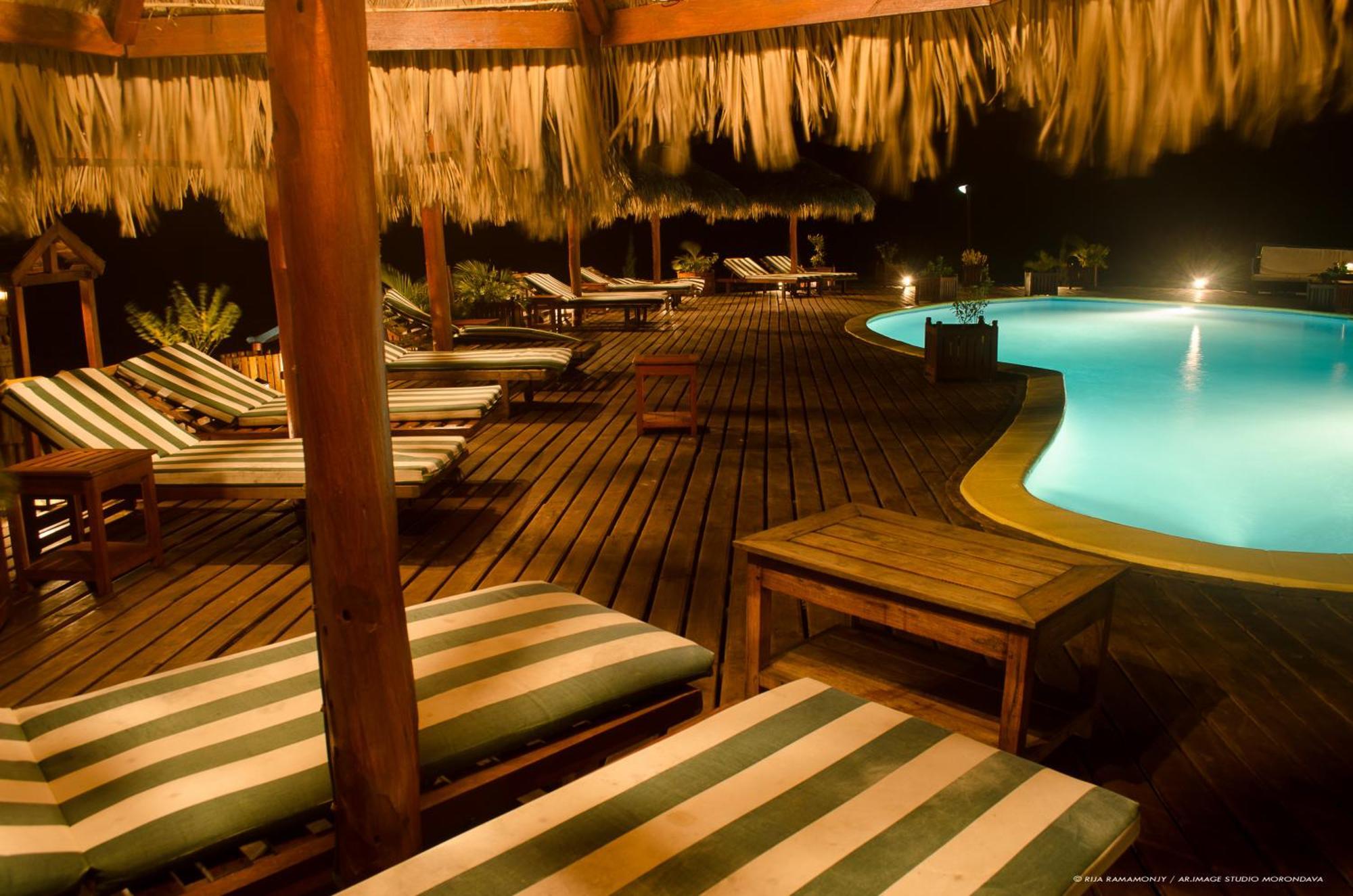 Cap Kimony Hotell Morondava Exteriör bild